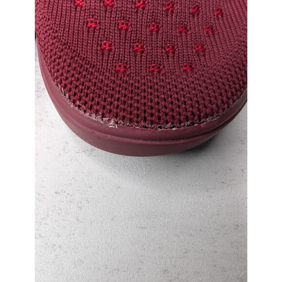 SUAVS The Zilker Lace-Up Sneaker Vino Maroon Unisex M10/W12 - Picture 9 of 11